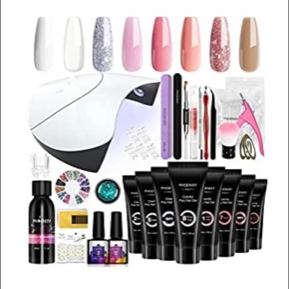 Poly gel nail kit